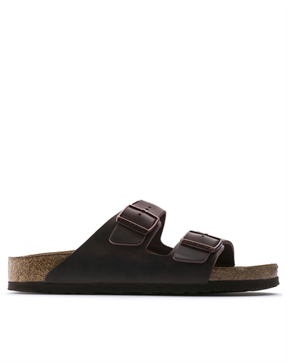 Arizona Olied Leather Sandal - Habana - Birkenstock